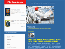 Tablet Screenshot of iujk-ijinusahakonstruksi.com